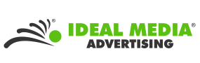 IDEAL MEDIA ADVERTISING Sticky Logo